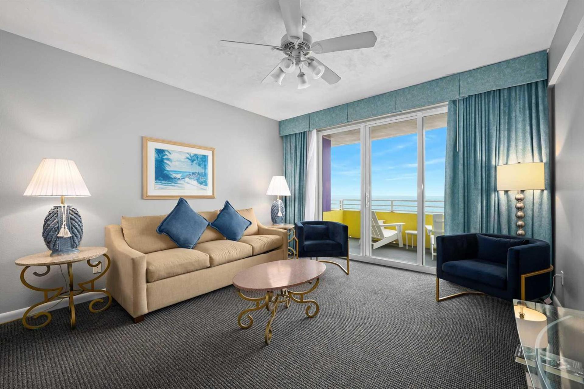 Luxury 6Th Floor 1 Bedroom Condo Direct Oceanfront Wyndham Ocean Walk Resort Daytona Beach | 610 Exterior photo