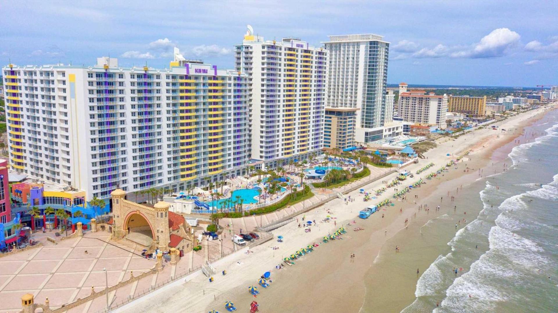 Luxury 6Th Floor 1 Bedroom Condo Direct Oceanfront Wyndham Ocean Walk Resort Daytona Beach | 610 Exterior photo