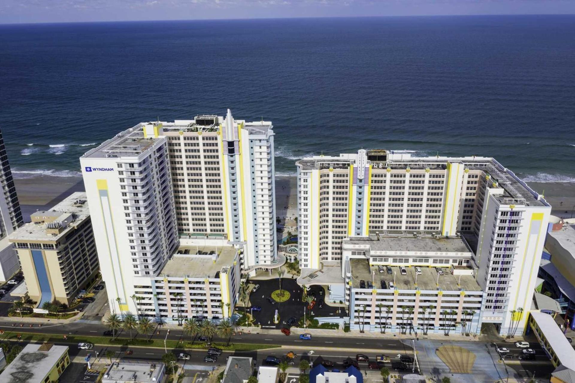 Luxury 6Th Floor 1 Bedroom Condo Direct Oceanfront Wyndham Ocean Walk Resort Daytona Beach | 610 Exterior photo