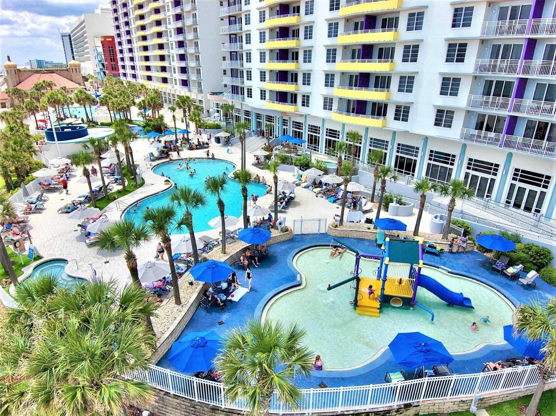 Luxury 6Th Floor 1 Bedroom Condo Direct Oceanfront Wyndham Ocean Walk Resort Daytona Beach | 610 Exterior photo